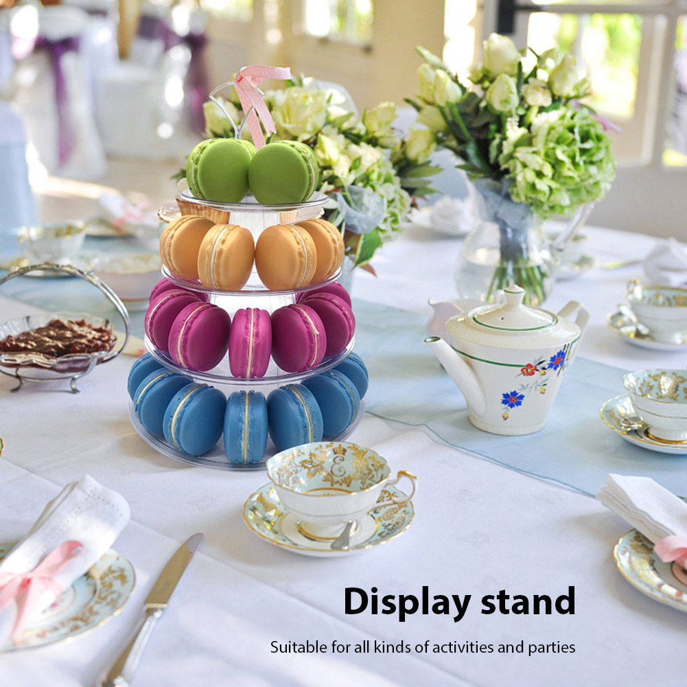 Cupcake Stand Tier - Espositore per Macarons a 4/6 Piani,