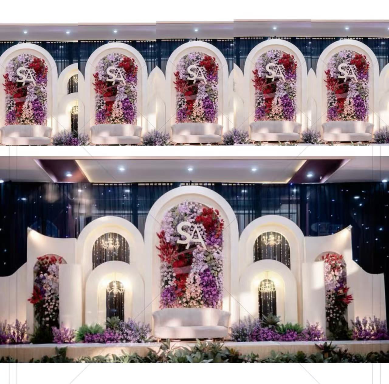 Event Party Supply Rental - Supporto per fondale ad arco in