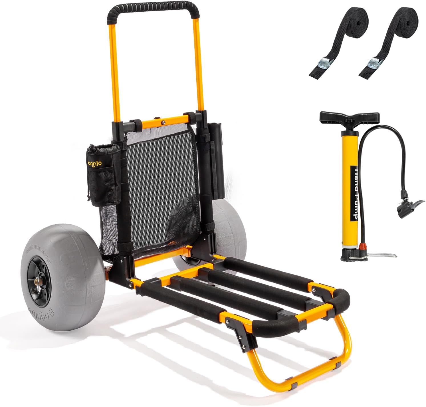 Balloon Pump Hand - Carrello da pesca da spiaggia Bonnlo,