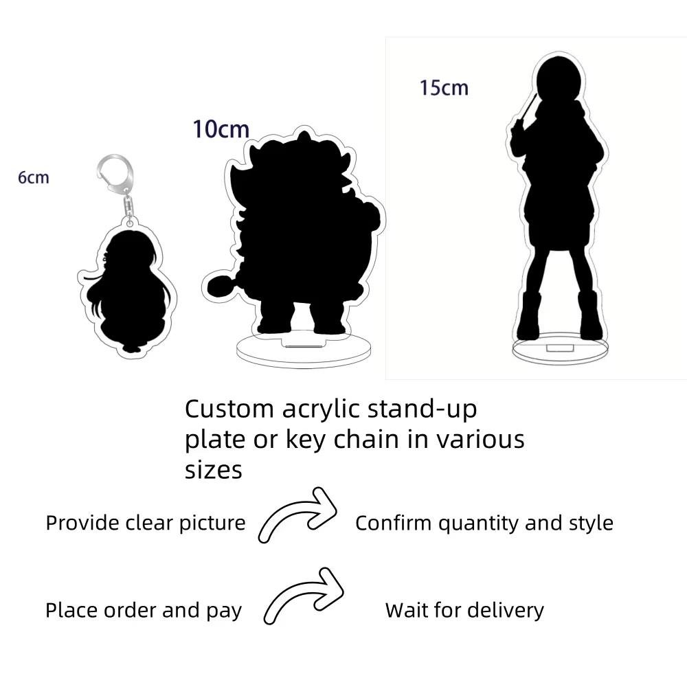 Event Support - Supporto per Figurine in Acrilico Personalizzato,