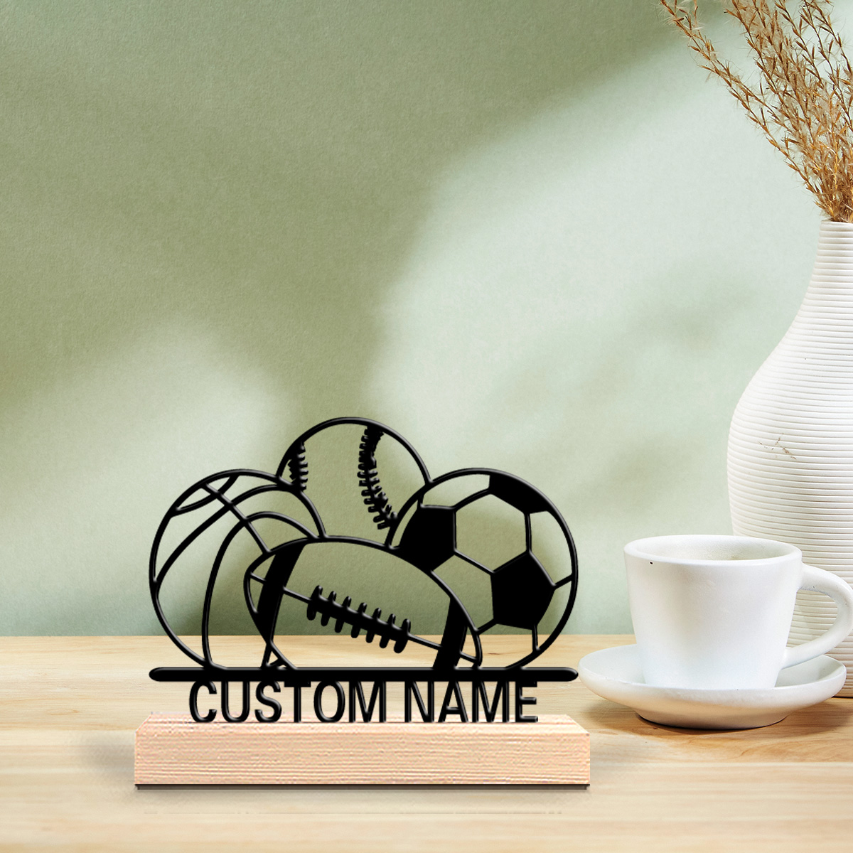 Eve Party - Decorazione da Scrivania Personalizzata con Base