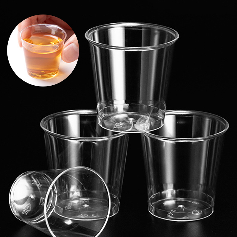Plastic Cup 50Pcs - 50 Pezzi Mini Bicchierini Monouso in