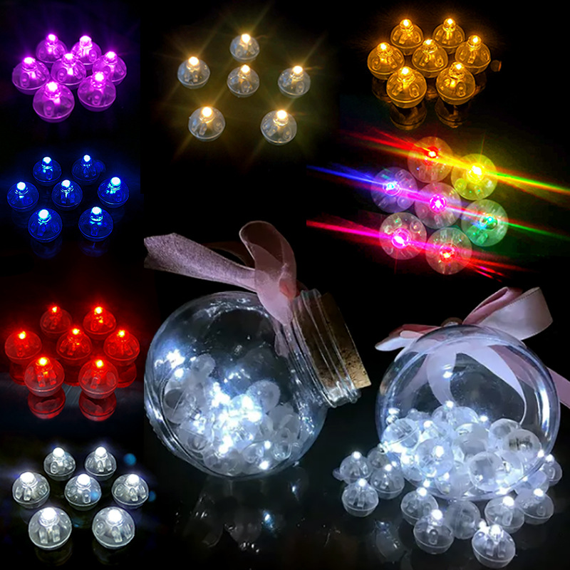 Led Balloon Light - 10 Pezzi Mini Luci LED per