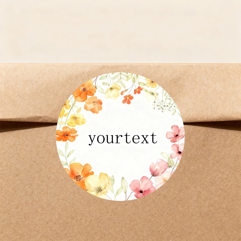Party Favor Bag - 200 Pezzi Adesivi Rotondi Personalizzati con