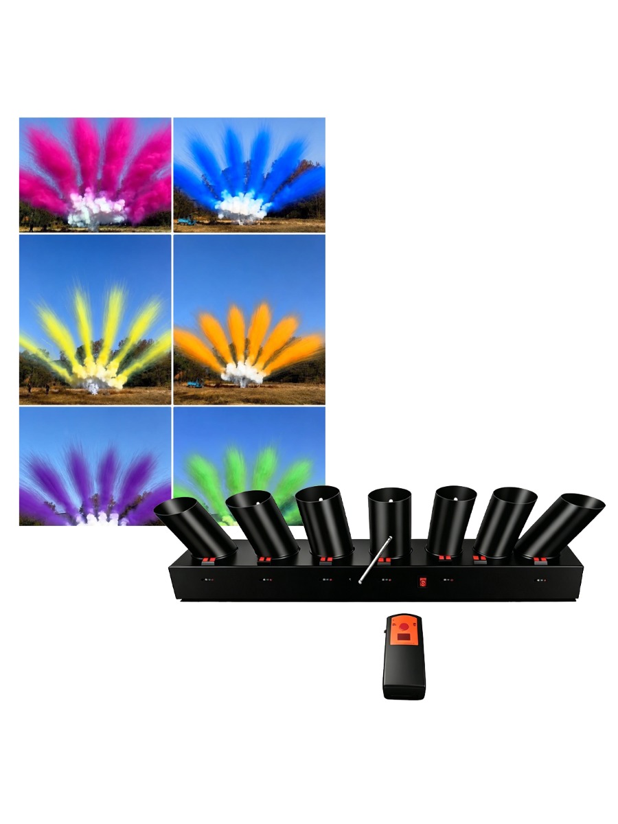 Confetti Cannon Tube - Fumo Colorato per Matrimoni, Decorazione per