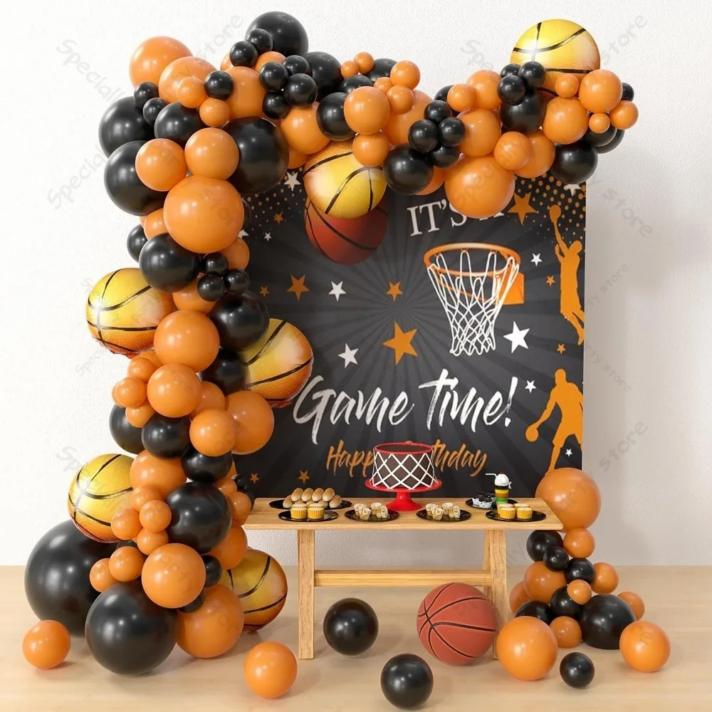 Balloon Arch Kit - 1 Set Pallacanestro Foil Palloncino Ghirlanda