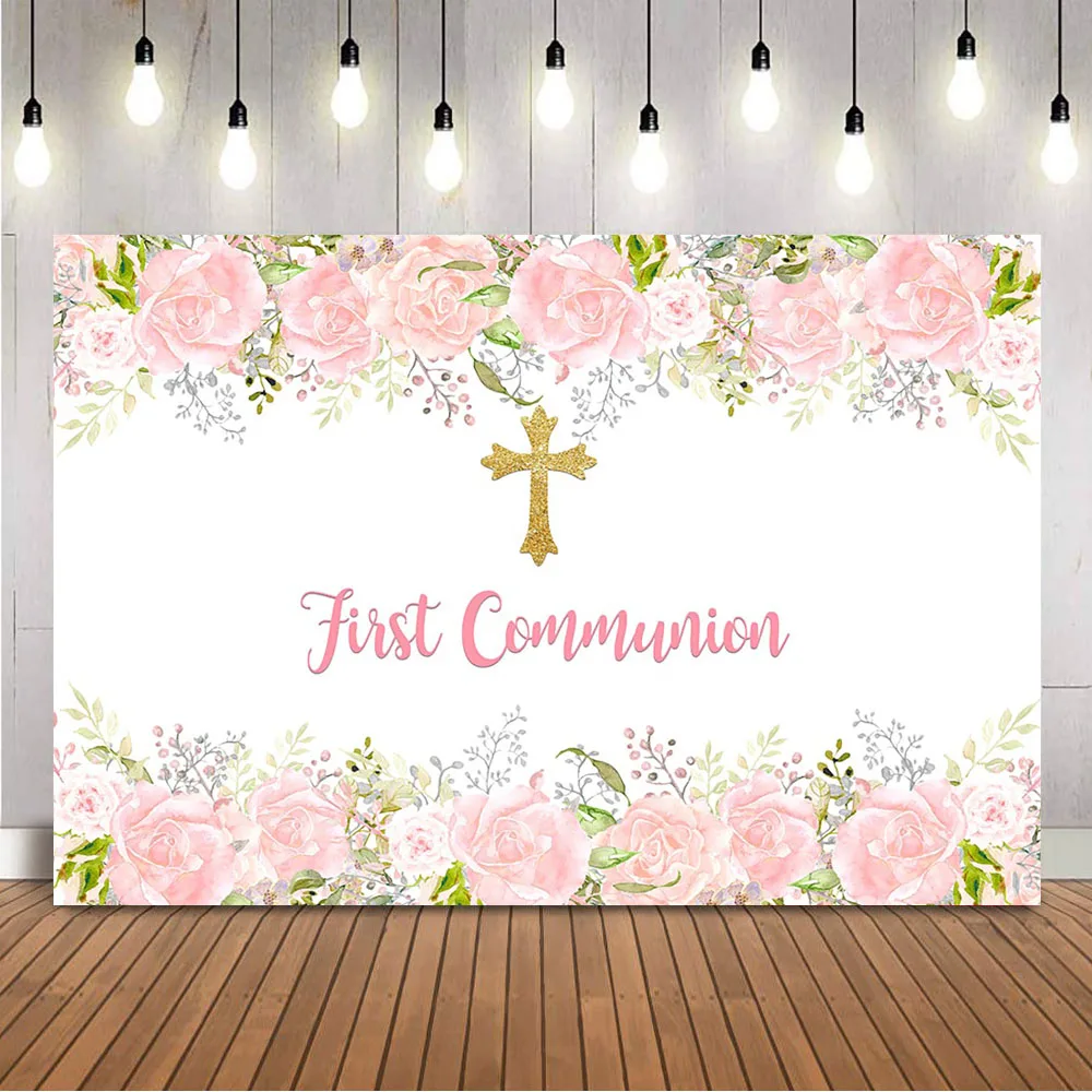 Dessert Table Backdrop - Sfondo di compleanno per la prima