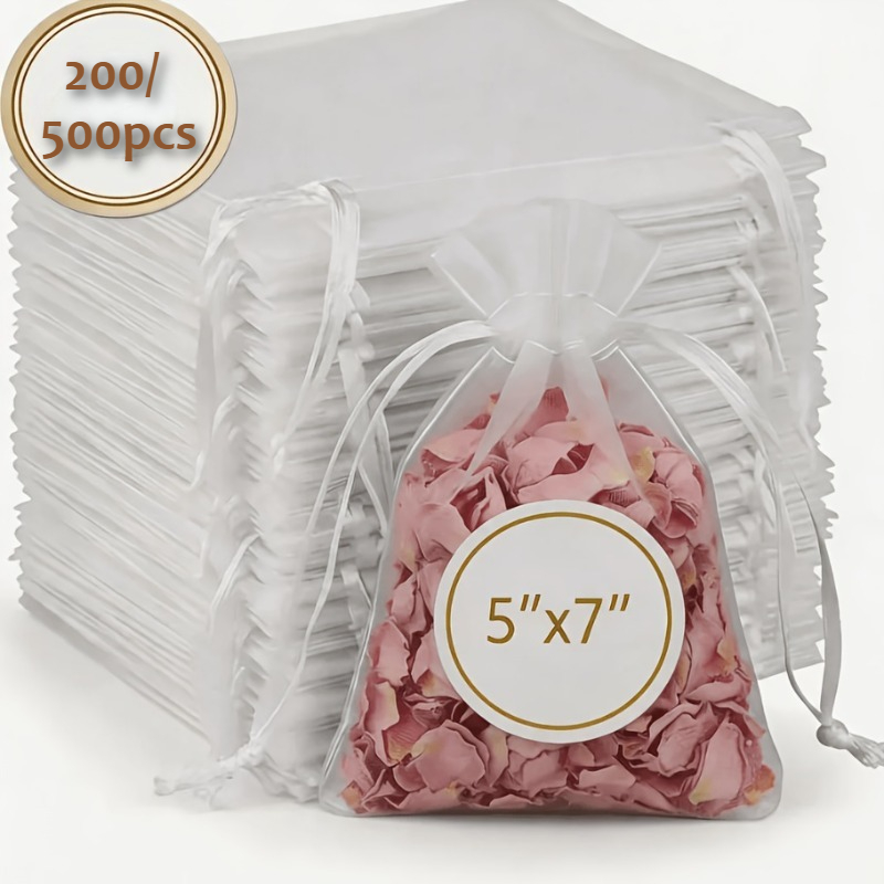 Party Favor Bag - 200/500 pezzi 13X18cm Sacchetti in Organza