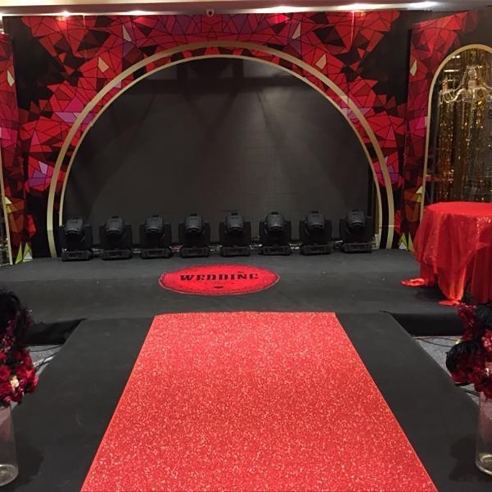 Flower Wall Panel - Moderno ed elegante per il palcoscenico,