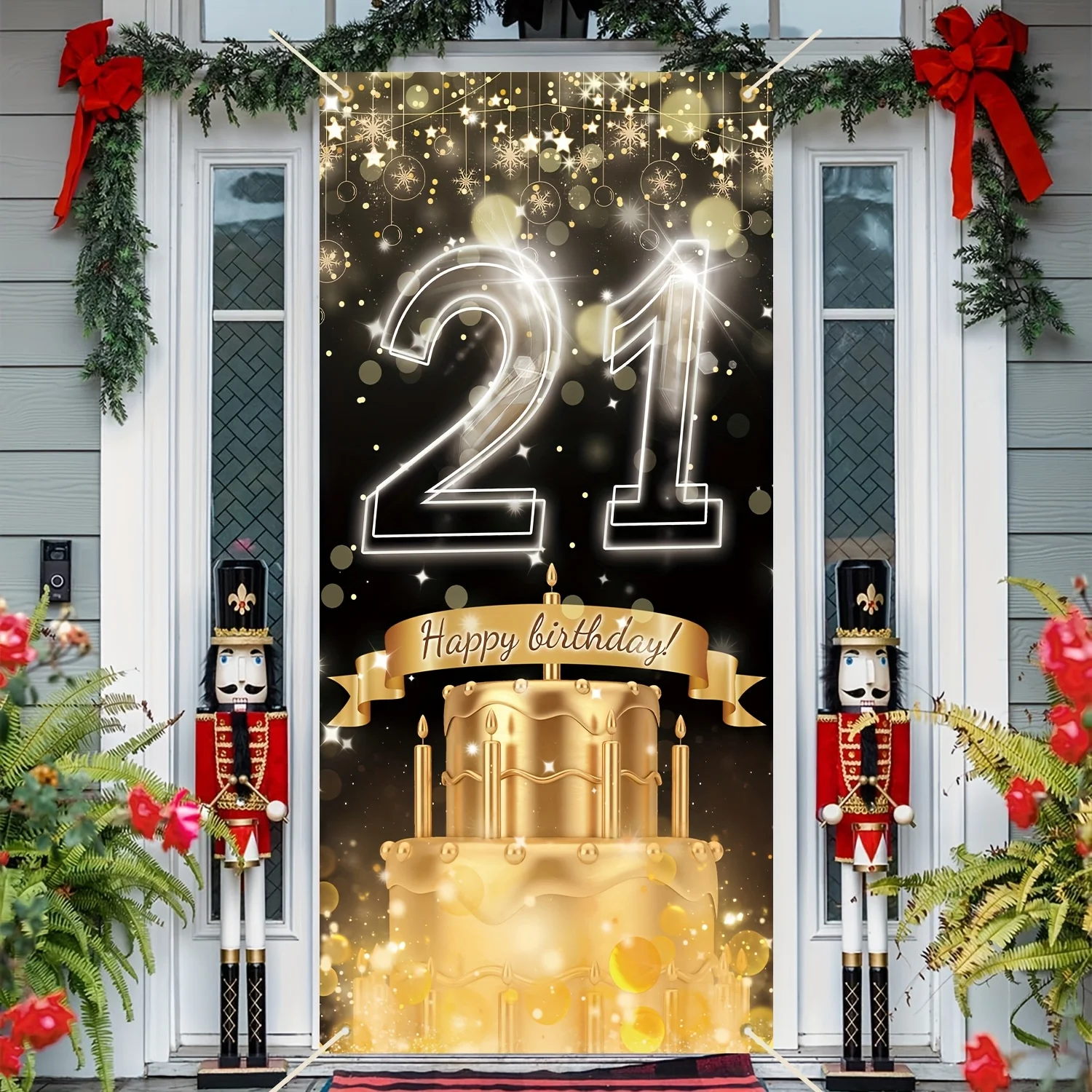 Striscione 2D, striscione per  - Party Banner Gold recensione e prezzo