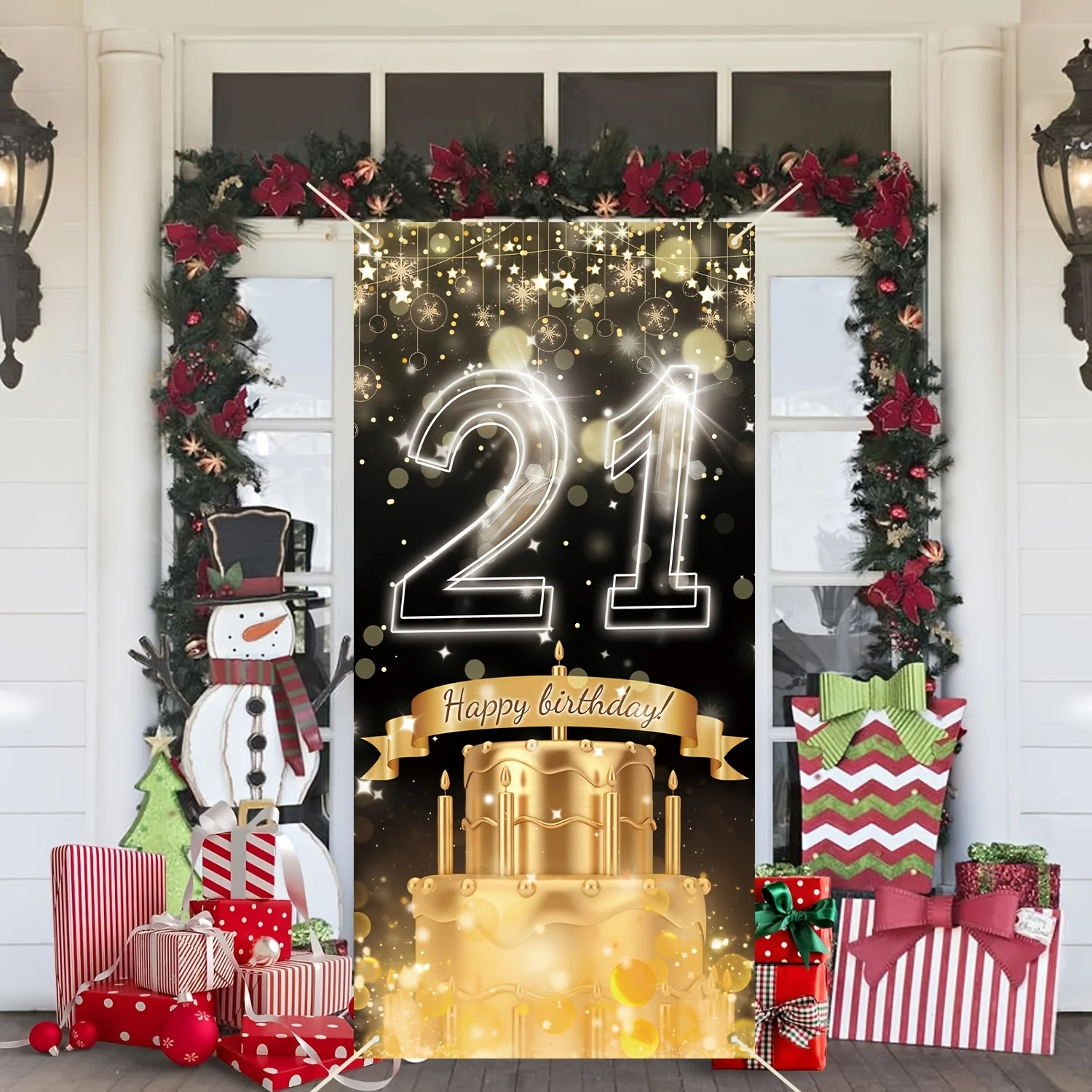 Striscione 2D, striscione per  - Party Banner Gold recensione e prezzo