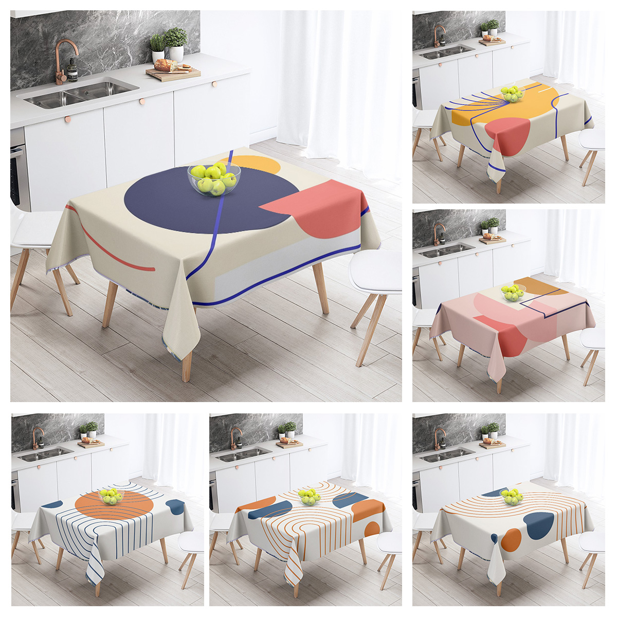 Tovaglia geometrica astratta,  - Table Cloth Disposable recensione e prezzo