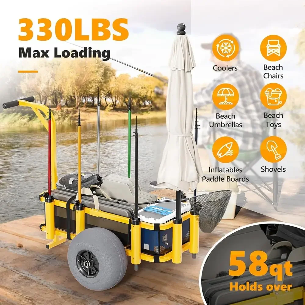 Carrello da Spiaggia con 13 Ru - Balloon Pump Hand recensione e prezzo