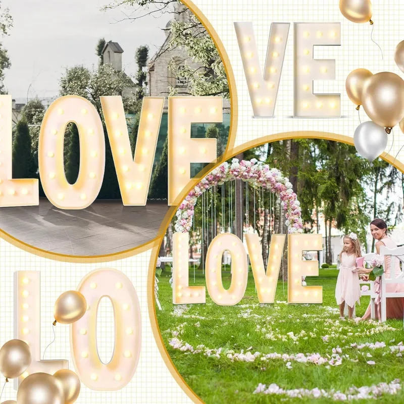 70/100/120 cm Lettera gigante  - Led Balloon Light recensione e prezzo