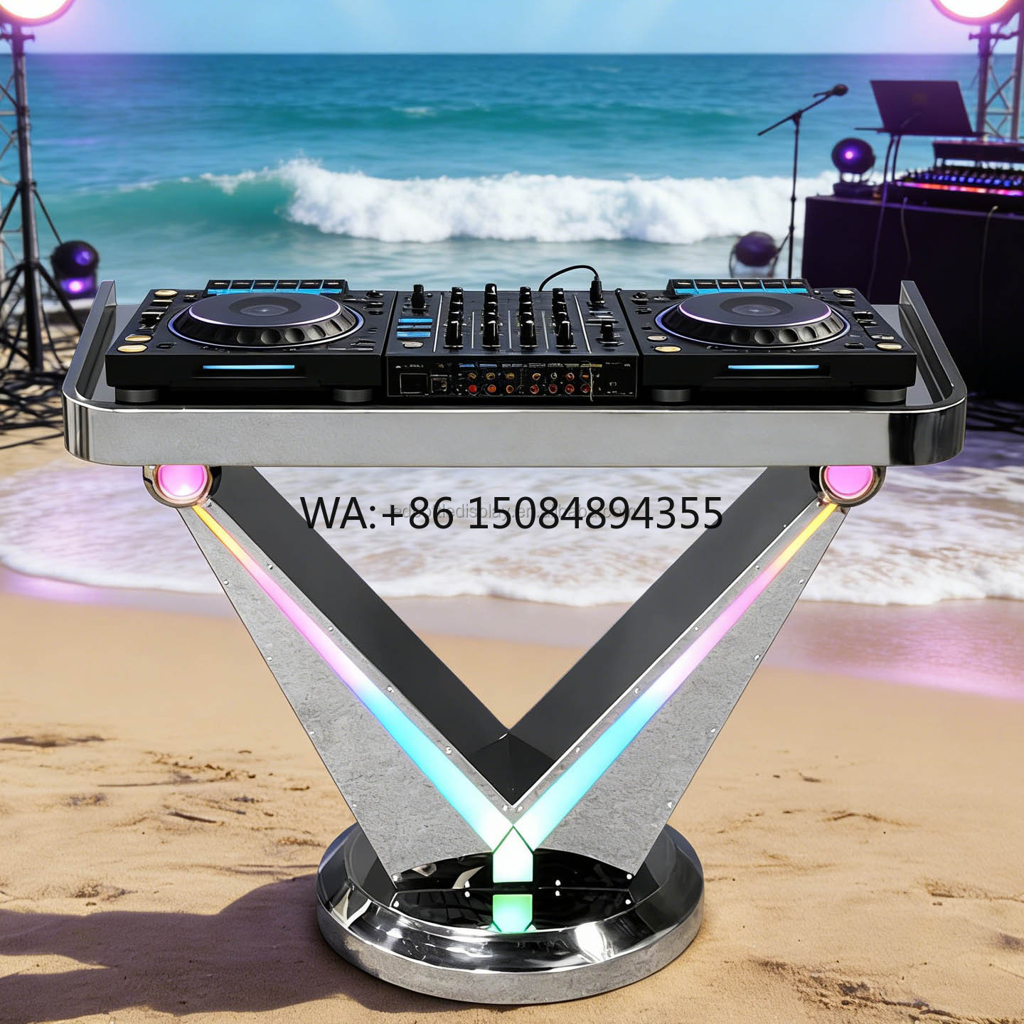 Consolle DJ Mobile LiqVis di L - Event Party Dj recensione e prezzo