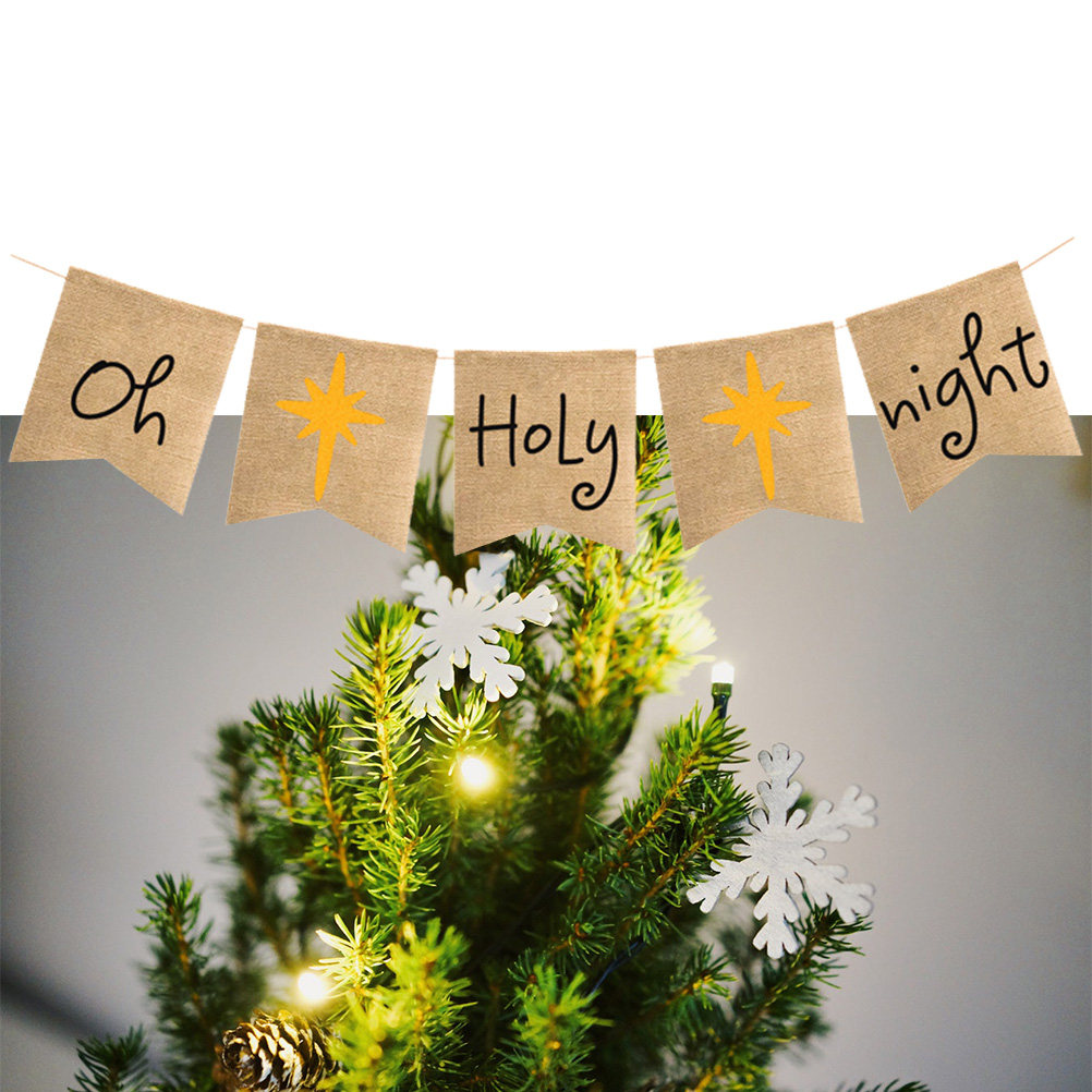 Striscione 'Oh-Santa-Notte' in - Eve Party recensione e prezzo