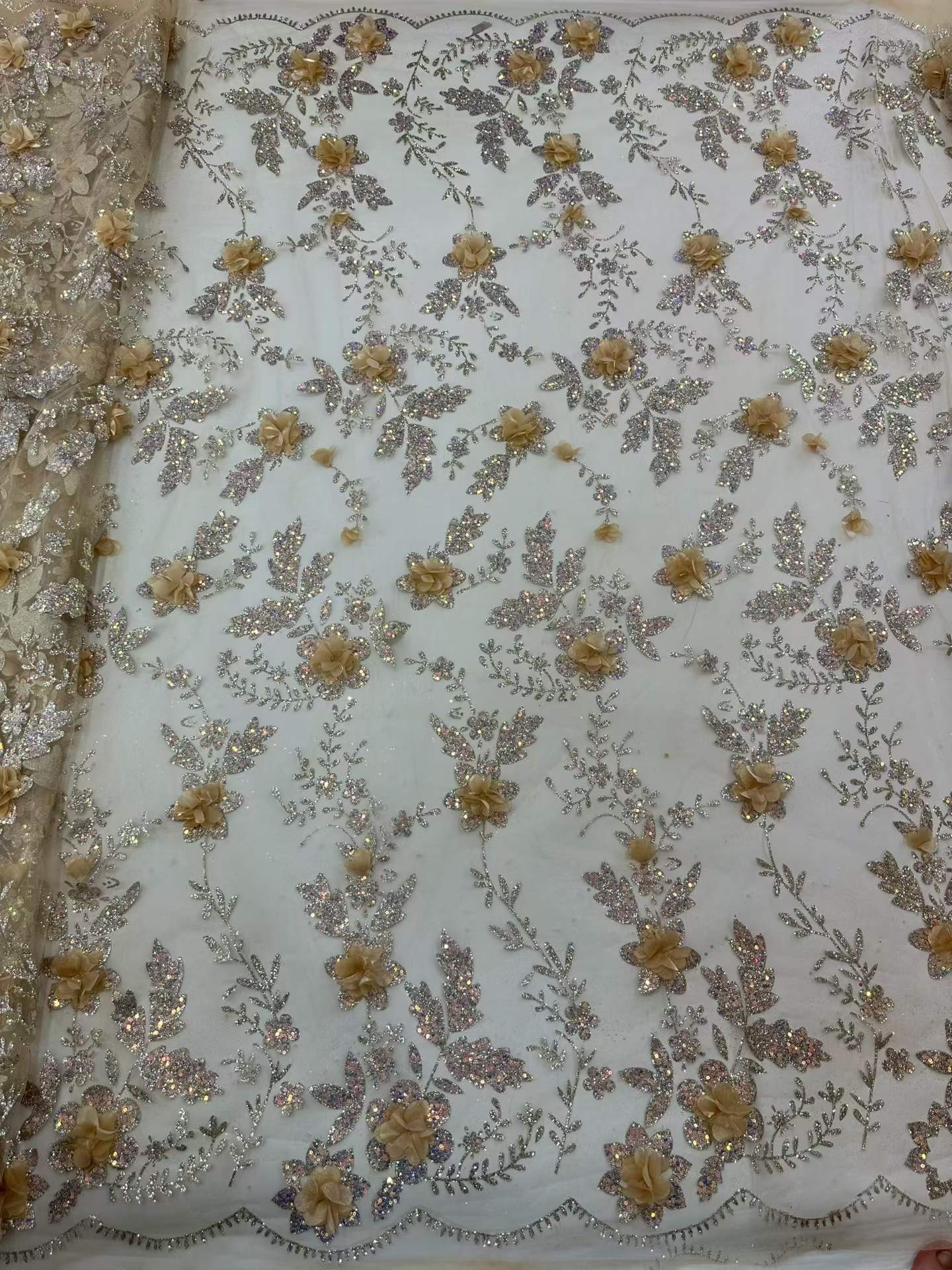 Tessuto in pizzo africano rica - Glitter Tablecloth recensione e prezzo