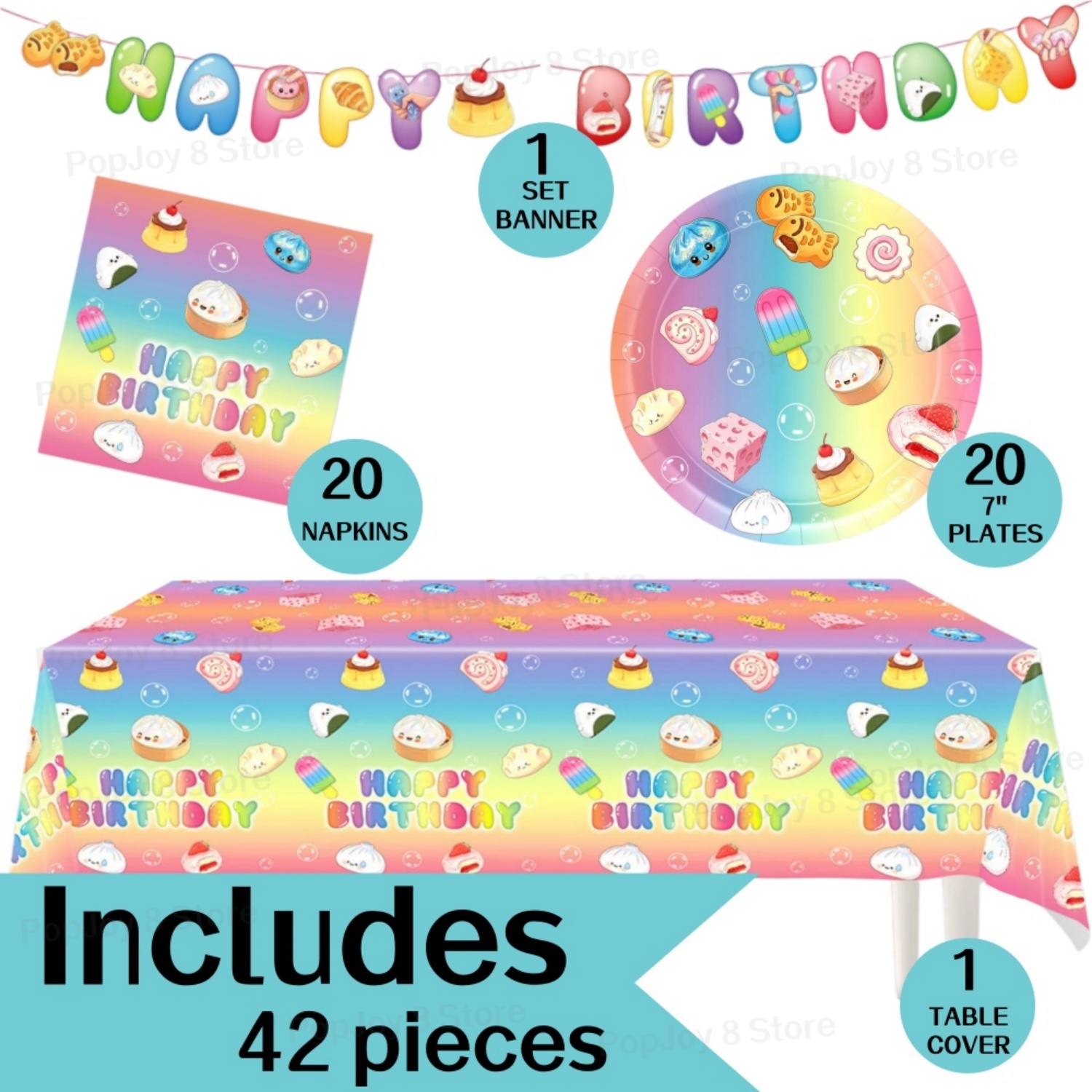Kit Decorazioni Compleanno a T - Table Cloth Disposable recensione e prezzo