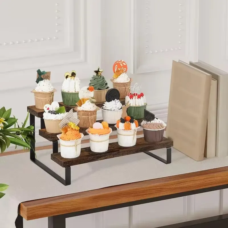 Espositore a 3 Livelli in Legn - Cupcake Stand Tier recensione e prezzo