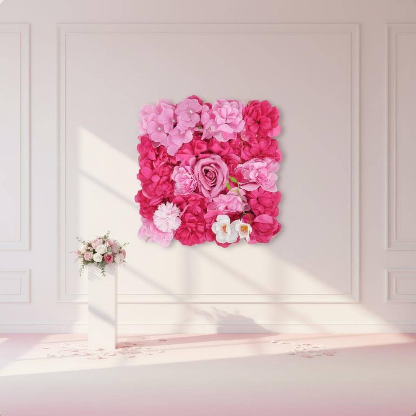 Pannello Murale di Fiori Artif - Flower Wall Panel recensione e prezzo