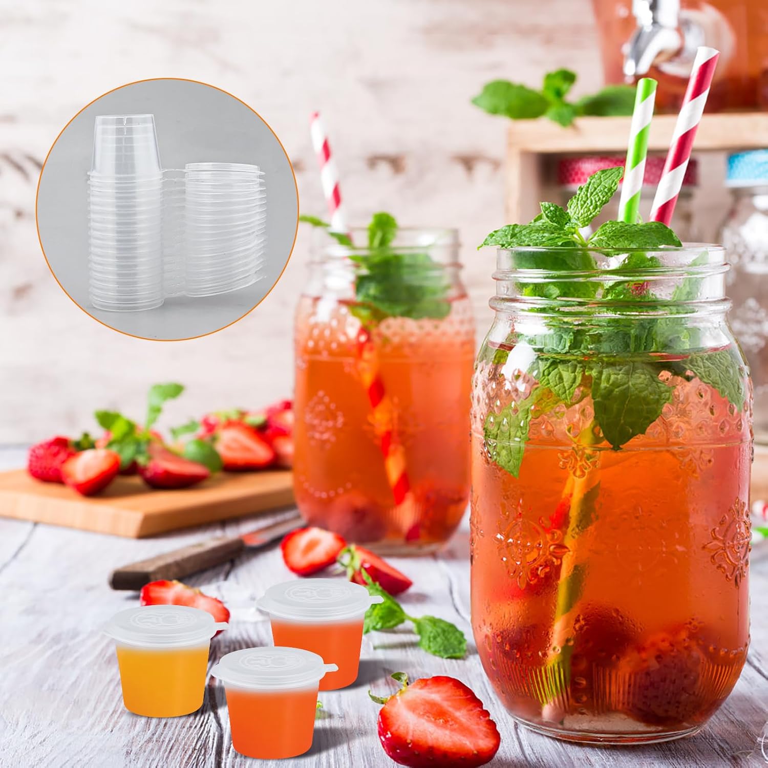 Coppette Monouso Trasparenti i - Plastic Cup 50Pcs recensione e prezzo