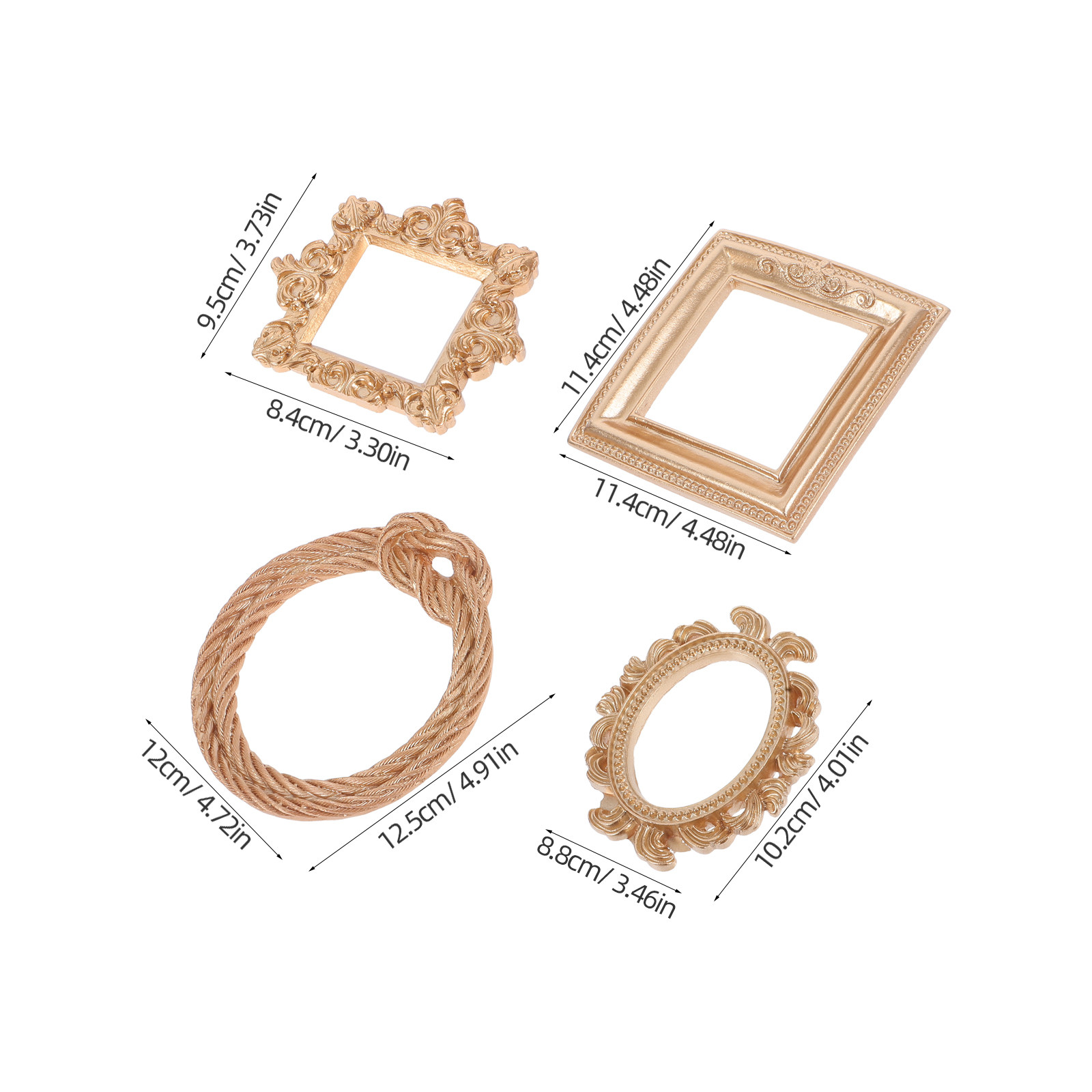 4 Pezzi Mini Cornici Vintage i - Photo Booth Frame recensione e prezzo