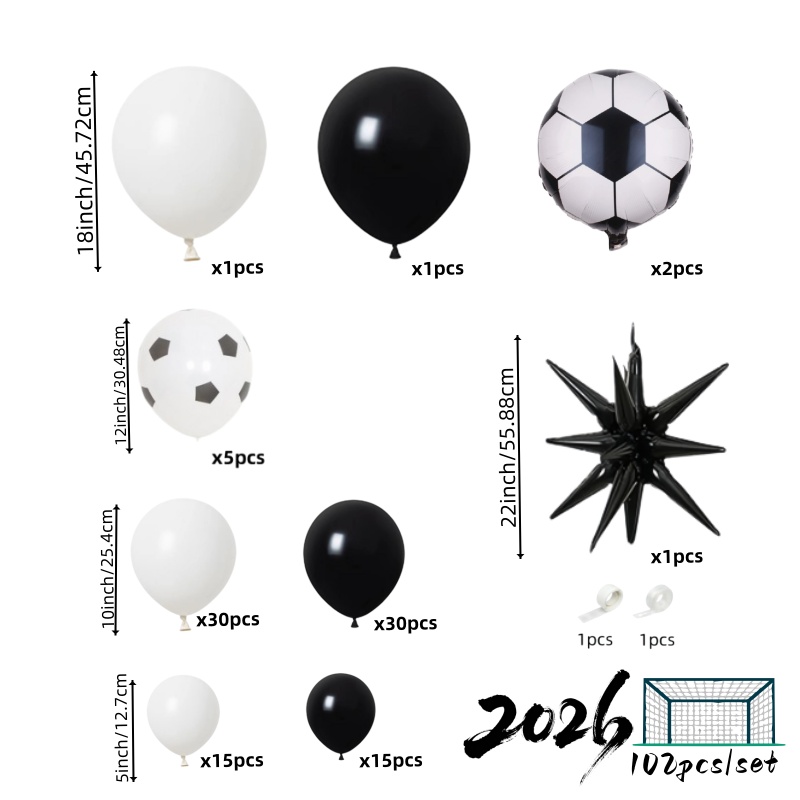 Set di 102 Palloncini a Tema C - Balloon Arch Kit recensione e prezzo