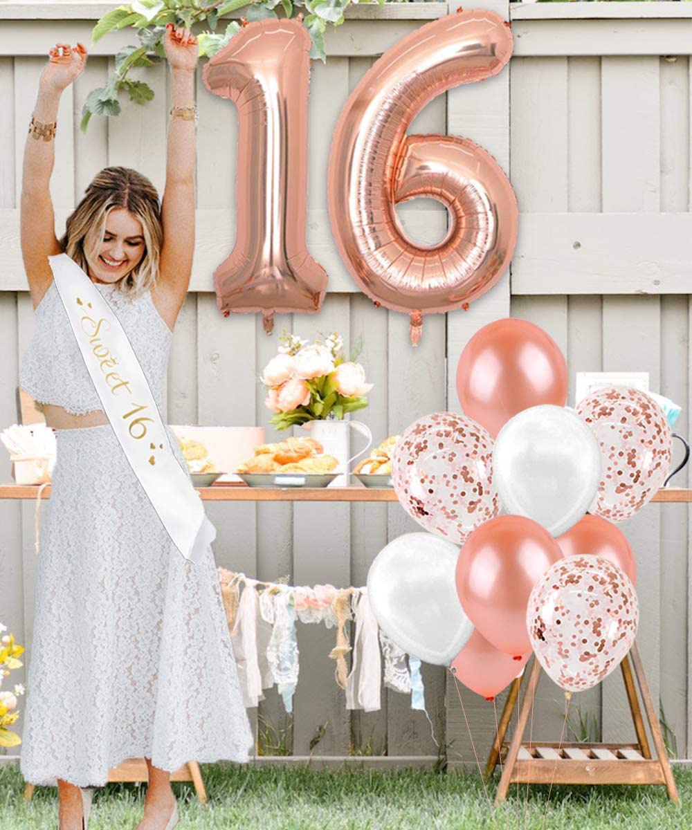 Decorazioni per il 16° complea - Party Banner Gold recensione e prezzo
