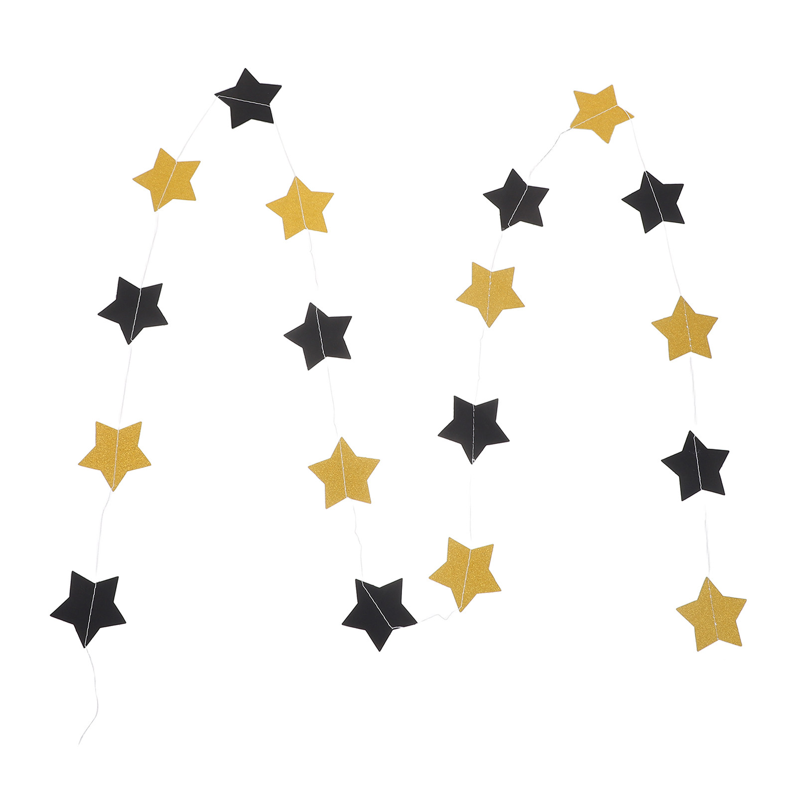 2 Pezzi Ghirlanda di Stelle Do - Party Banner Gold recensione e prezzo