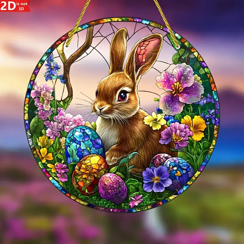 2 pezzi di coniglio pasquale c - Flower Wall Panel recensione e prezzo