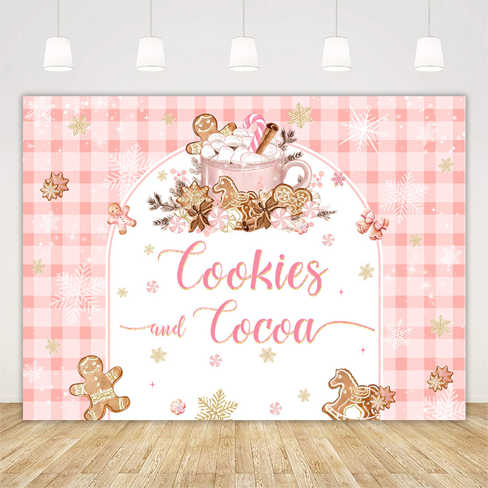 Natale Pan di zenzero Baby Sho - Dessert Table Backdrop recensione e prezzo