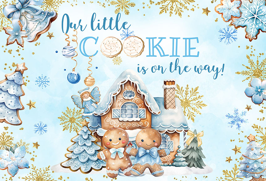 Natale Pan di zenzero Baby Sho - Dessert Table Backdrop recensione e prezzo