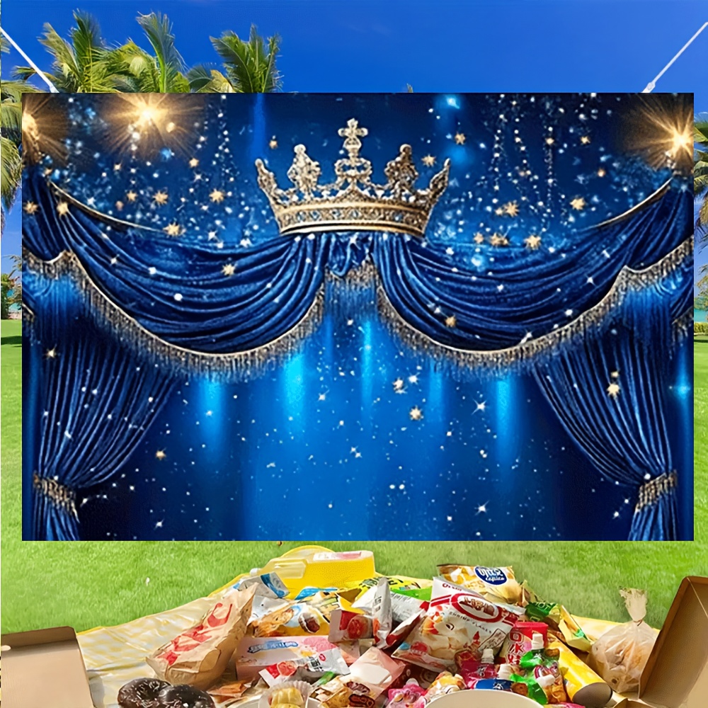 1 striscione Royal Blue Gold S - Party Banner Gold recensione e prezzo