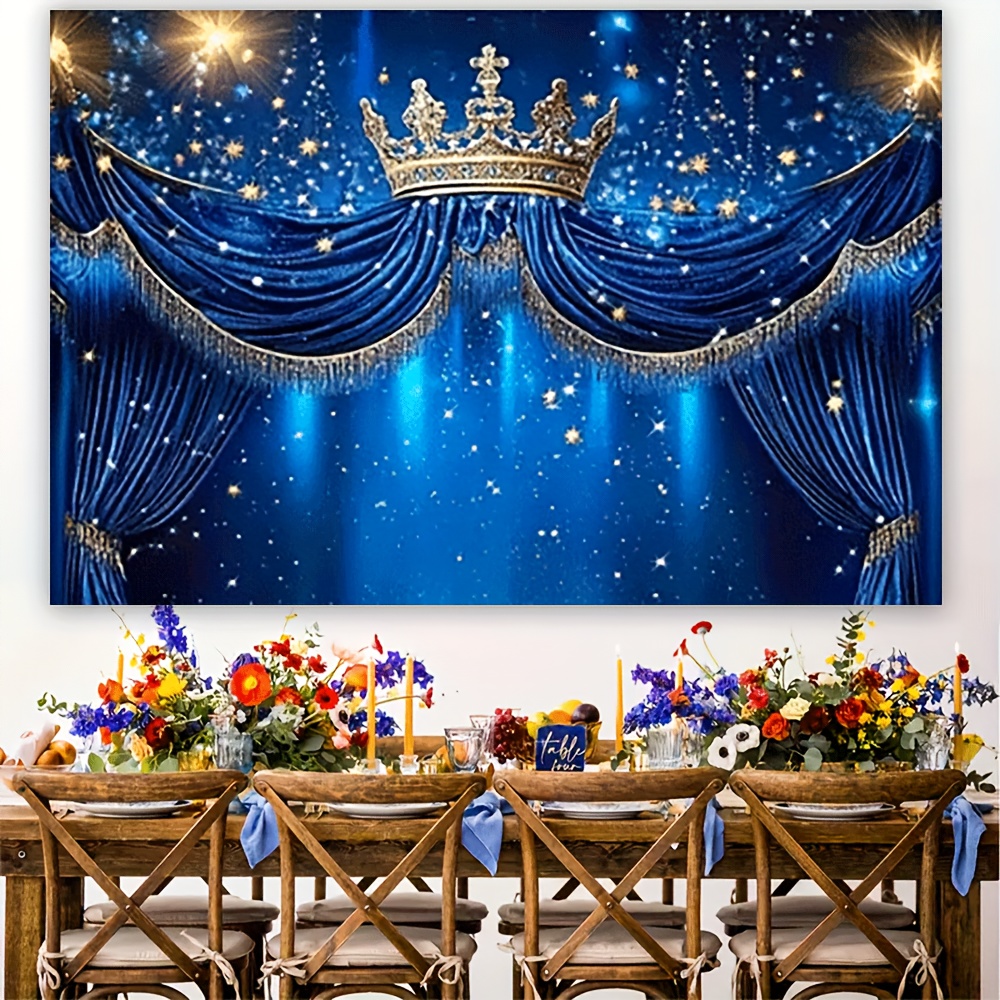 1 striscione Royal Blue Gold S - Party Banner Gold recensione e prezzo