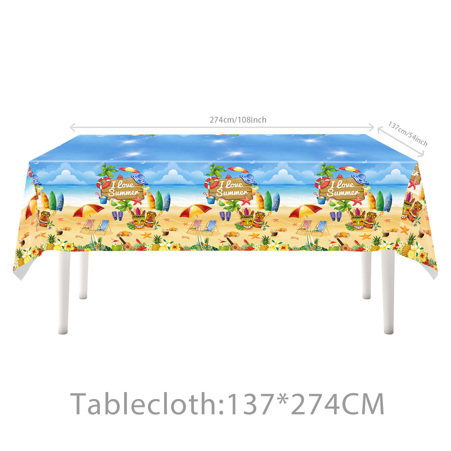 Articoli per Feste Luau Hawaia - Table Cloth Disposable recensione e prezzo